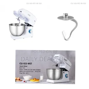 Professional Multi-Function Stand Mixer With Stainless Steel Bowl