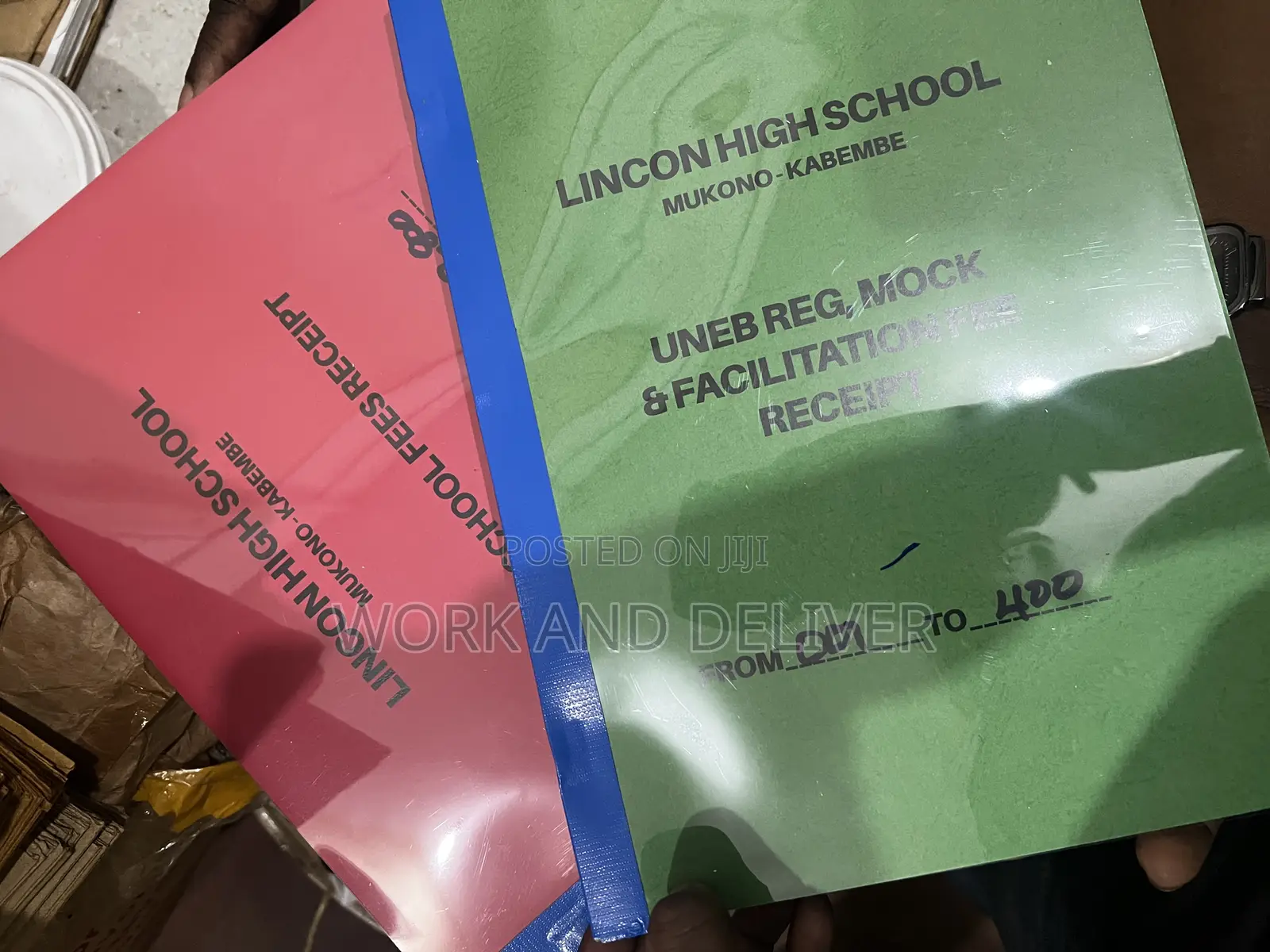 School Receipt Books