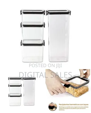Elegant Airtight Food Storage Container Set (6pcs)