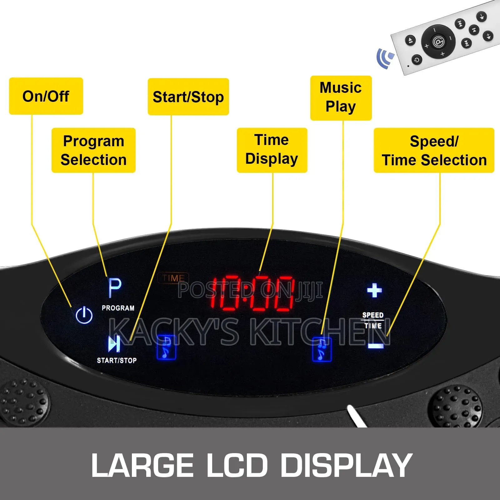 Big Size Vibration Plate Exercise Machine