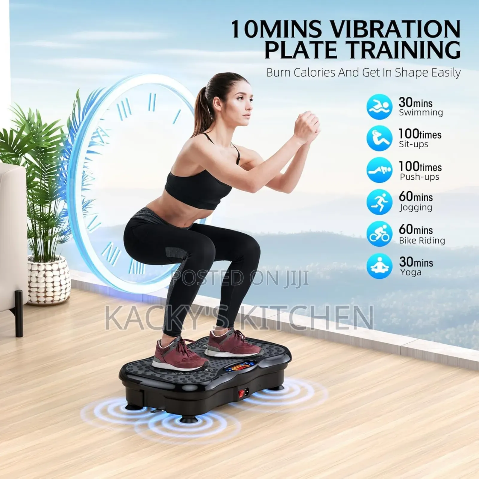 Big Size Vibration Plate Exercise Machine