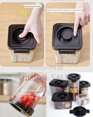 5-Piece Vacuum Seal Food Storage Container