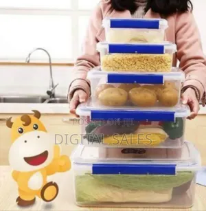 Airtight Food Storage Container Set (5-Piece)