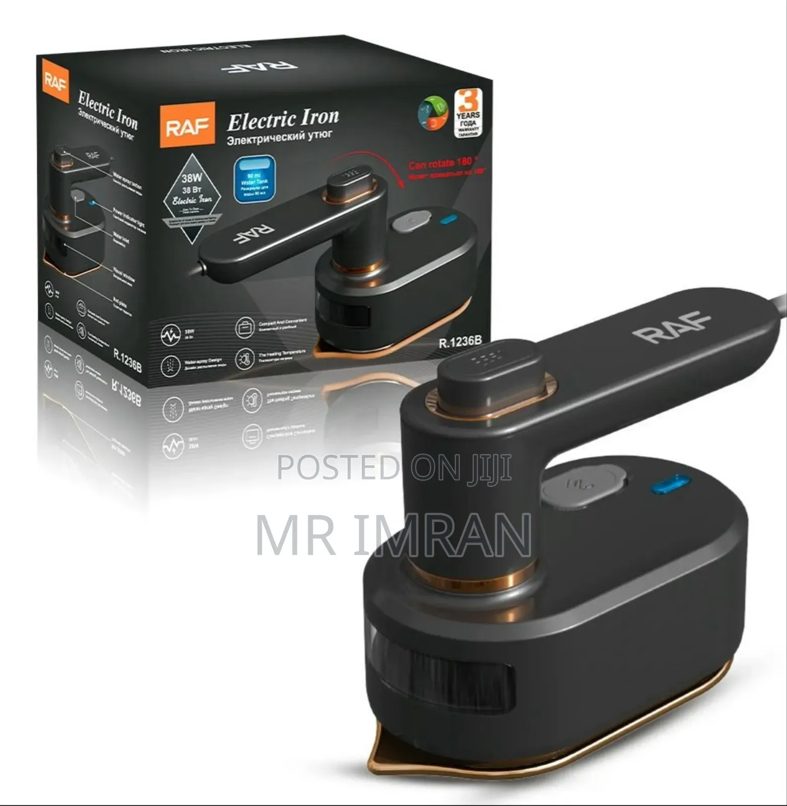 Portable Mini Handheld Travel Steam Iron