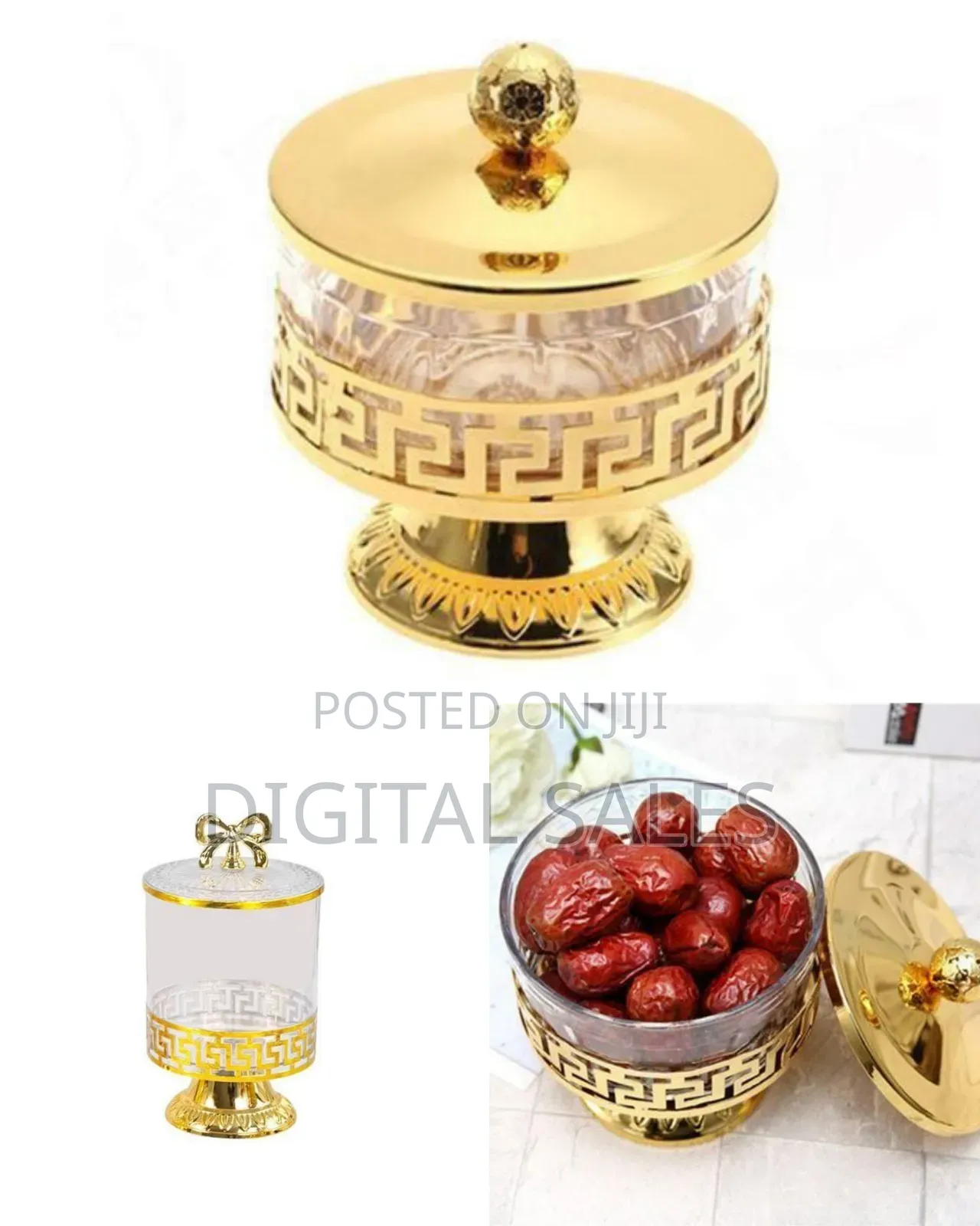 Acrylic Sugar Pot - Multicolor