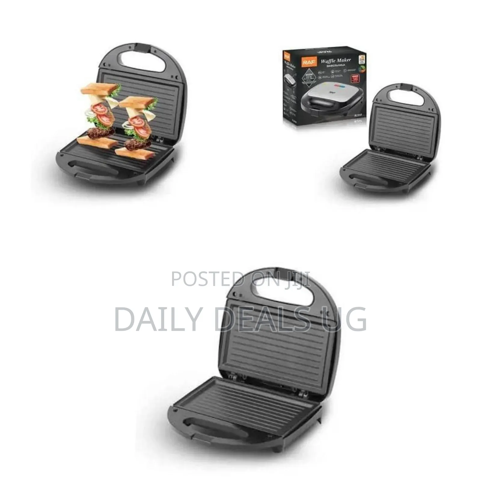 Raf Efficient Non-Stick Electric Sandwich Maker / Grill