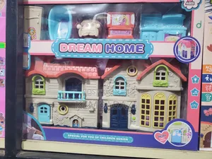Dream Home" Children Dollhouse Playset
