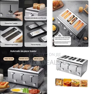 Stainless Steel 4-Slice Toaster With Independent Controls - Multicolor