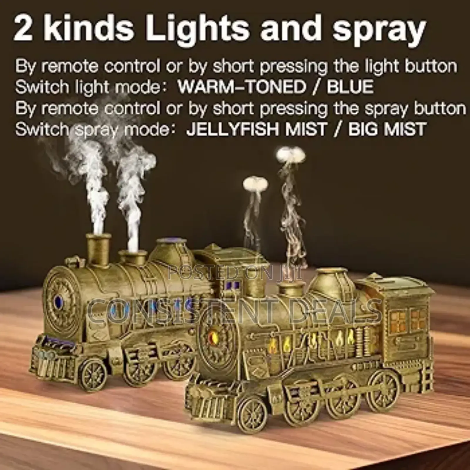 Essential Oil Diffuser Train Diffuser 300ml