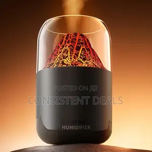 Portable Mini Volcano Usb Humidifier - 300ml