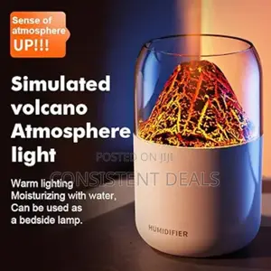 Portable Mini Volcano Usb Humidifier - 300ml