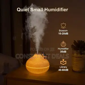 Portable Onion Mini Humidifier, 300ml Small Cool Mist Humidifier