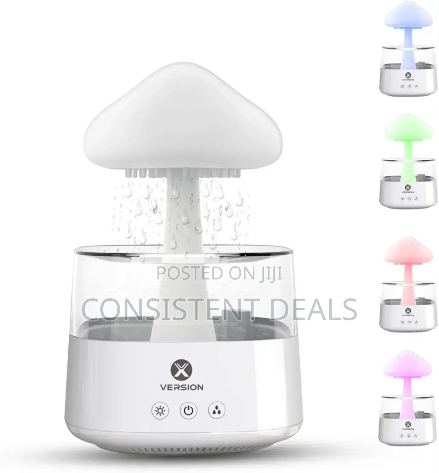 Rain Cloud Humidifier, Raining Cloud Rgb Night Light Aromatherapy