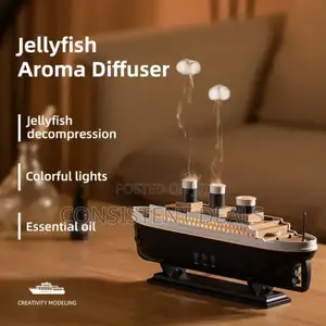 Titanic Ship Air Humidifier 250ml | Essential Oil Diffuser