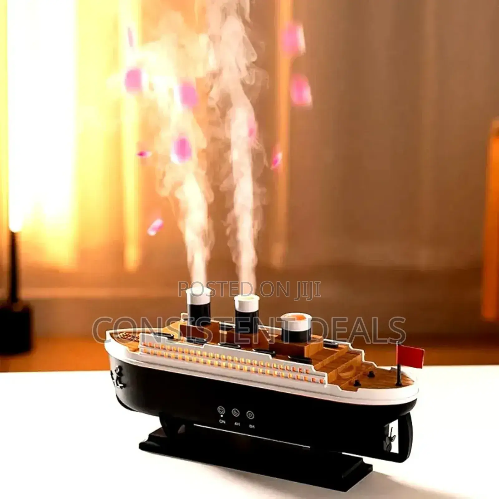 Titanic Ship Air Humidifier 250ml | Essential Oil Diffuser