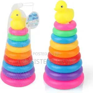 Muted Of Toys Children's Ring Throwing And Size Matching Game