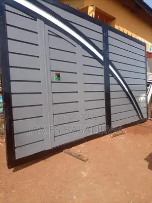 Metallic Steel Gate