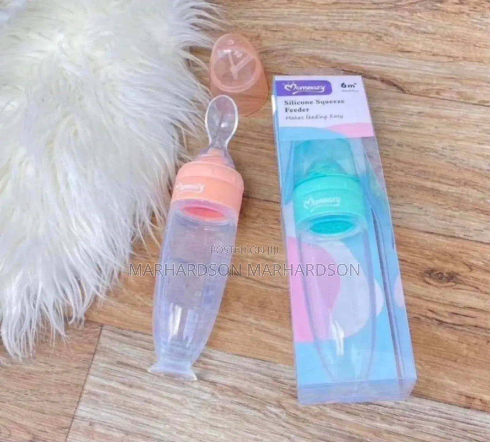 Silicone Baby Squeeze Feeding Bottles