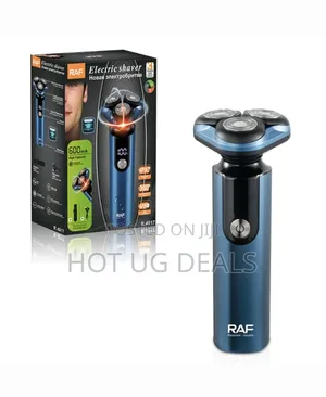 Raf Shaver Rechargeable Cordless Electric Shaver With Battery Level