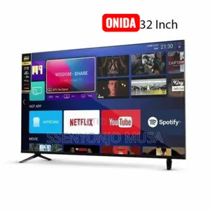 Önida Smart Tv 32-Inch 32f1 Frameless Android 14 – Quad Core, Hdmi