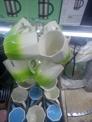 Set 6 of Ceramic Mugs