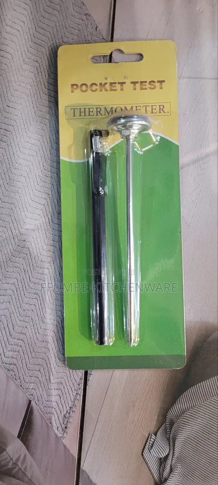 Kitchen Thermometer or Pocket Test Thermometer