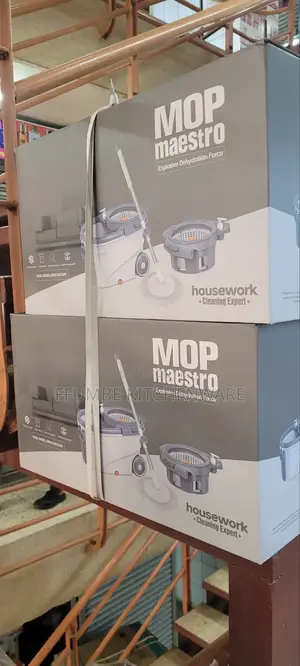 Spin Mop And Bucket Cleaning System
