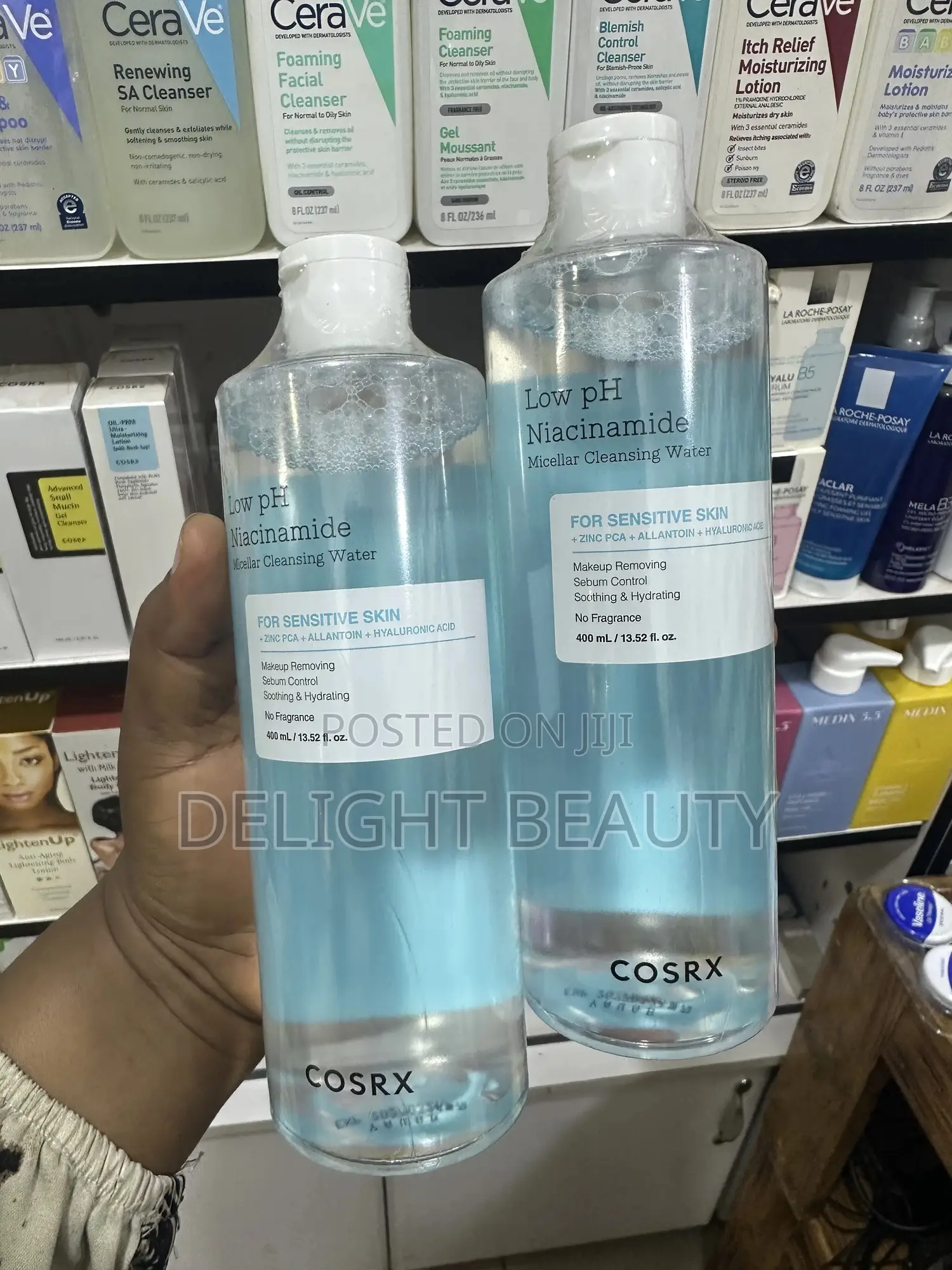 Cosrx Low Ph Niancinamide Micellar Cleansing Water