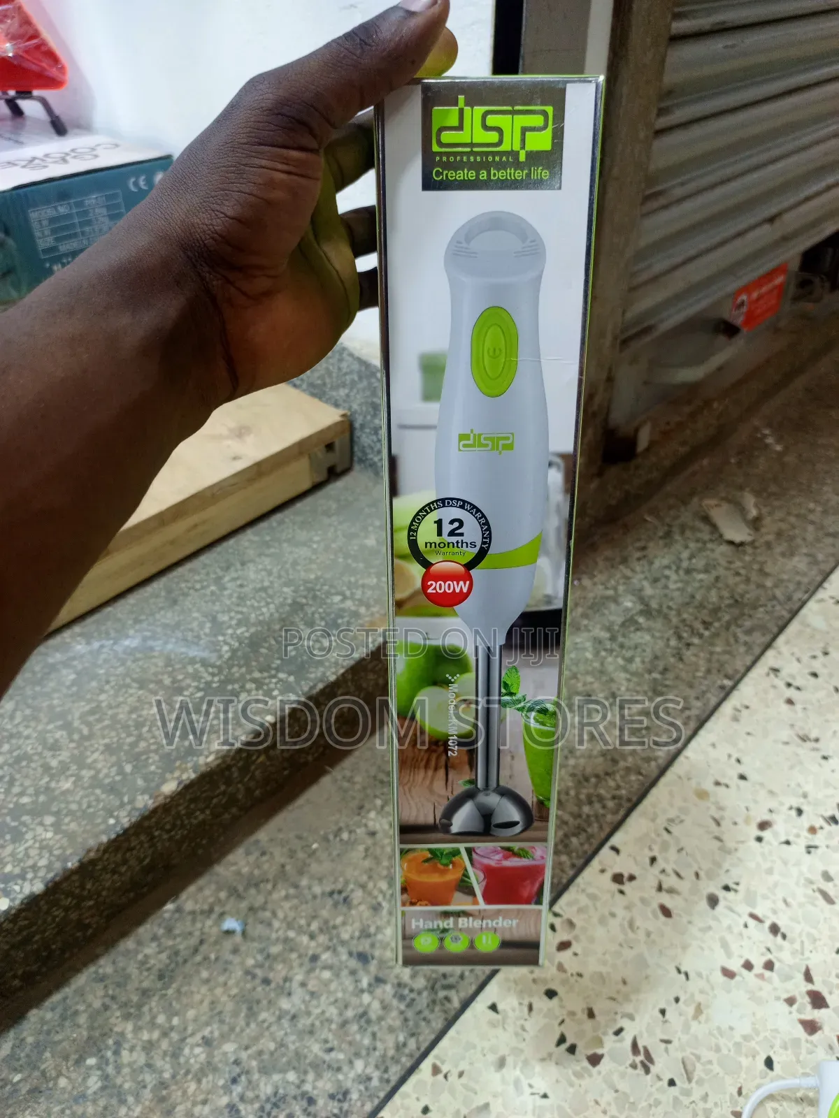 DSP Hand Blender, Model Number Km1072.