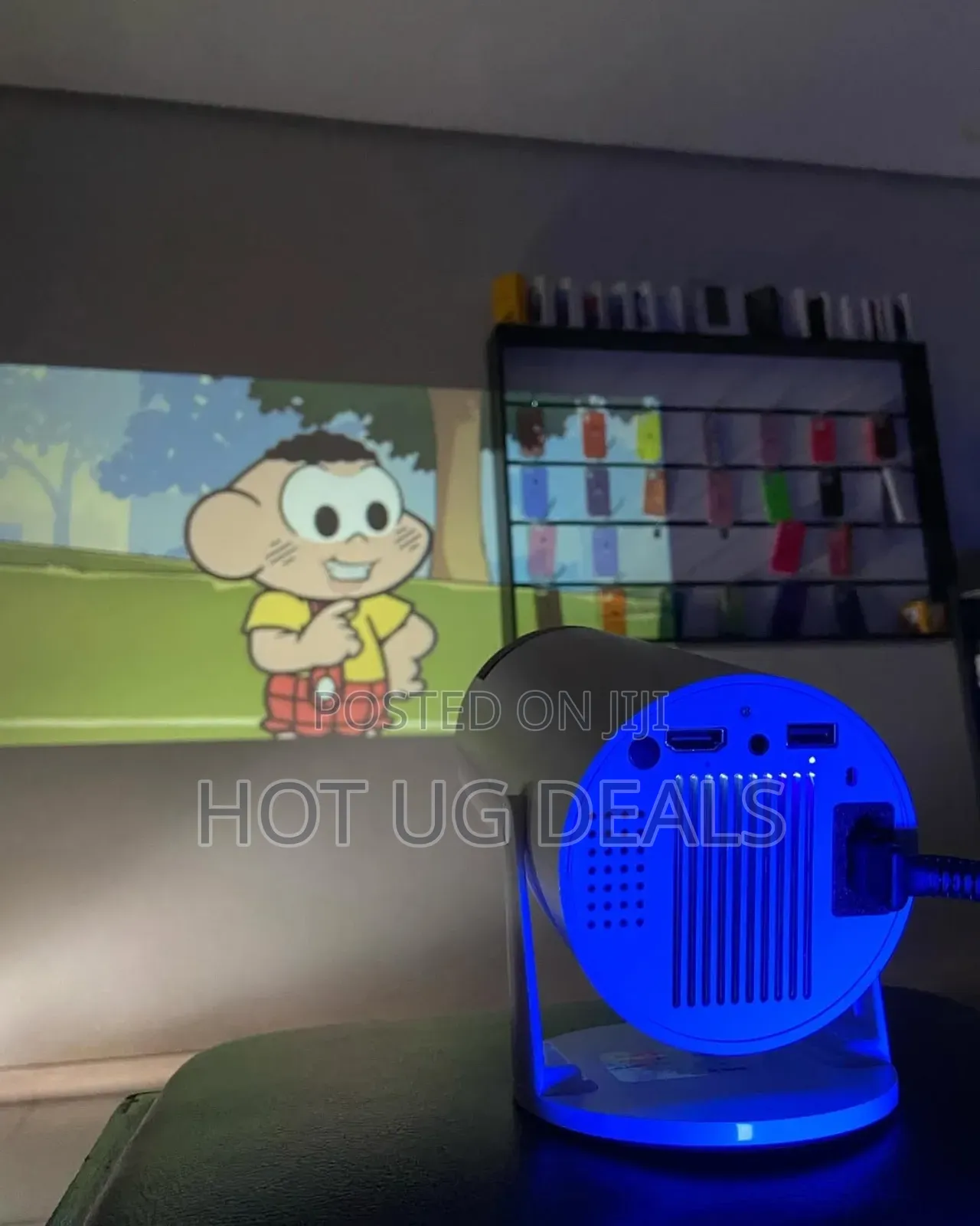 Smart Wireless Projector With Android Tv Wifi Bluetooth 4k