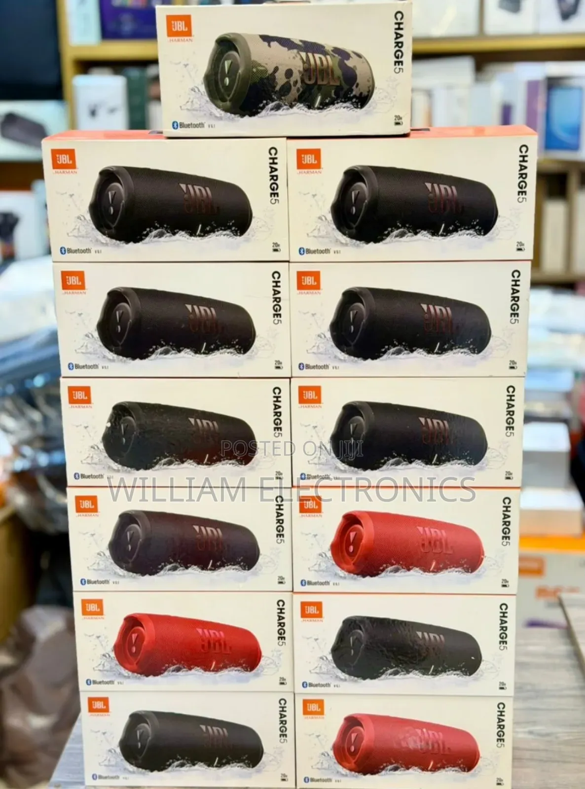 JBL Charge 5 Portable Waterproof Speaker