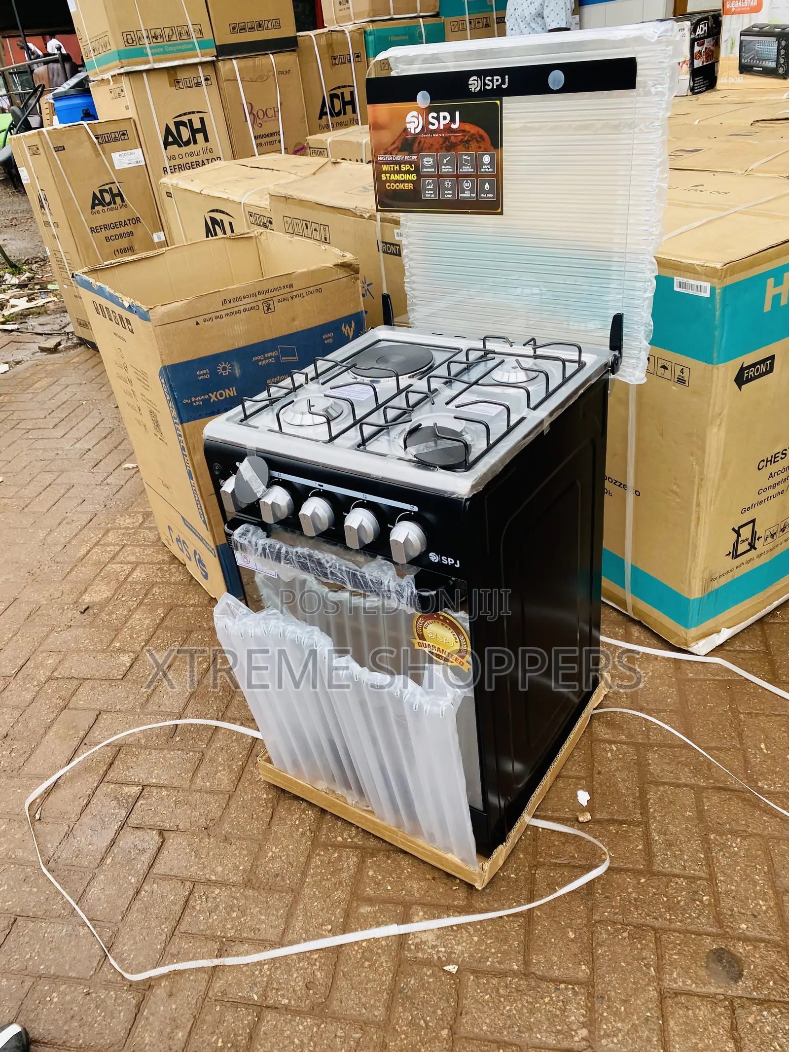 Spj 3:1 /Cooket /Gas-electric Cooker Oven Down