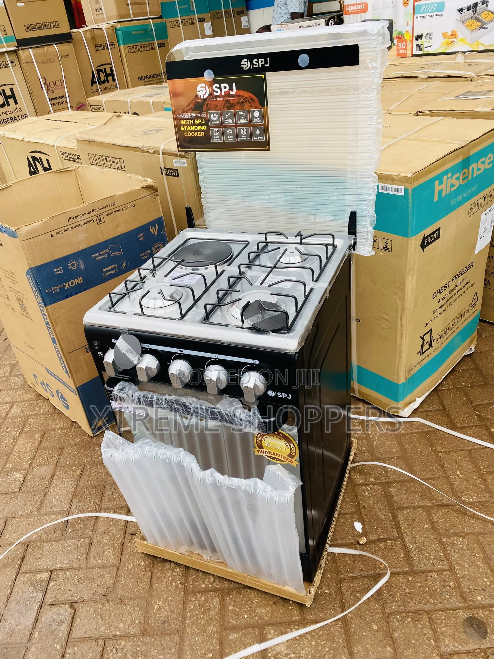 Spj Cooker 3:1 / Brand New /(50*50) /Gas-eletric
