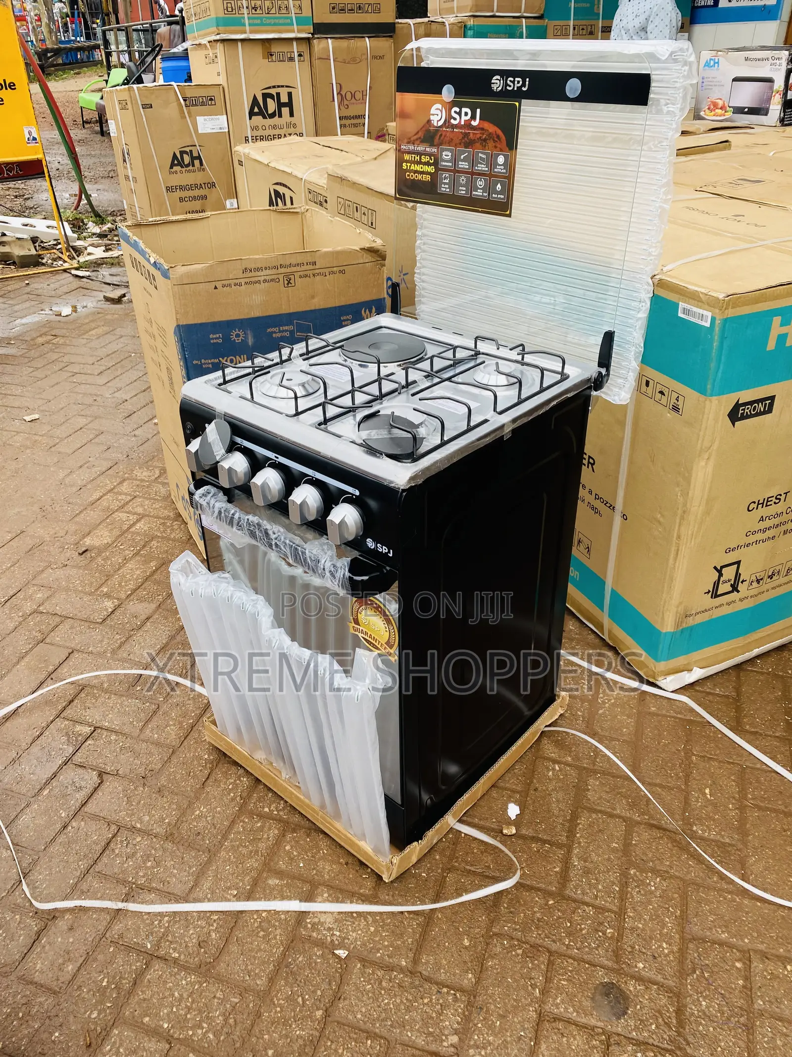 Spj Cooker 3:1 / Brand New /(50*50) /Gas-eletric