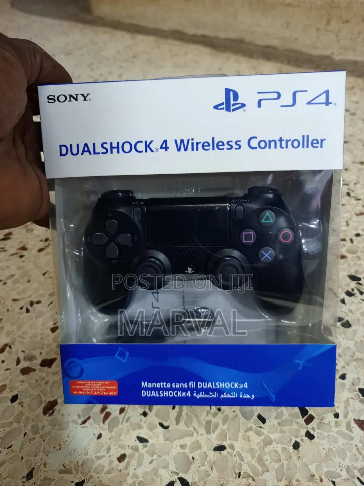 Sony Dualshock 4 Wireless Controller for the Playstation 4 Console.