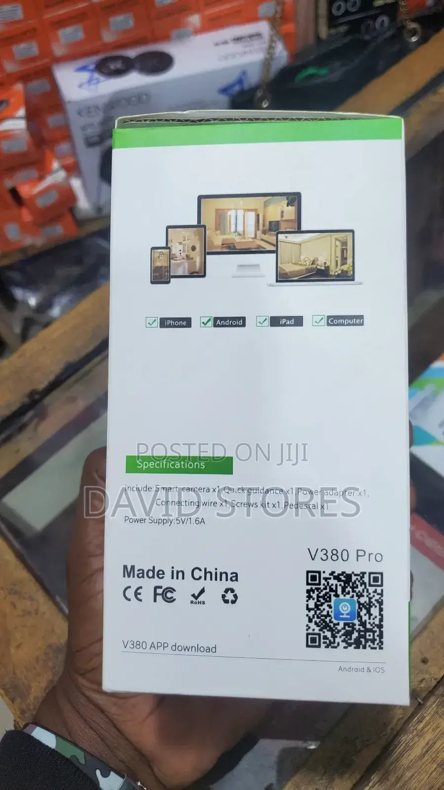 Wireless Smart Camera – 2-way Audio Human Intrusion Detectio