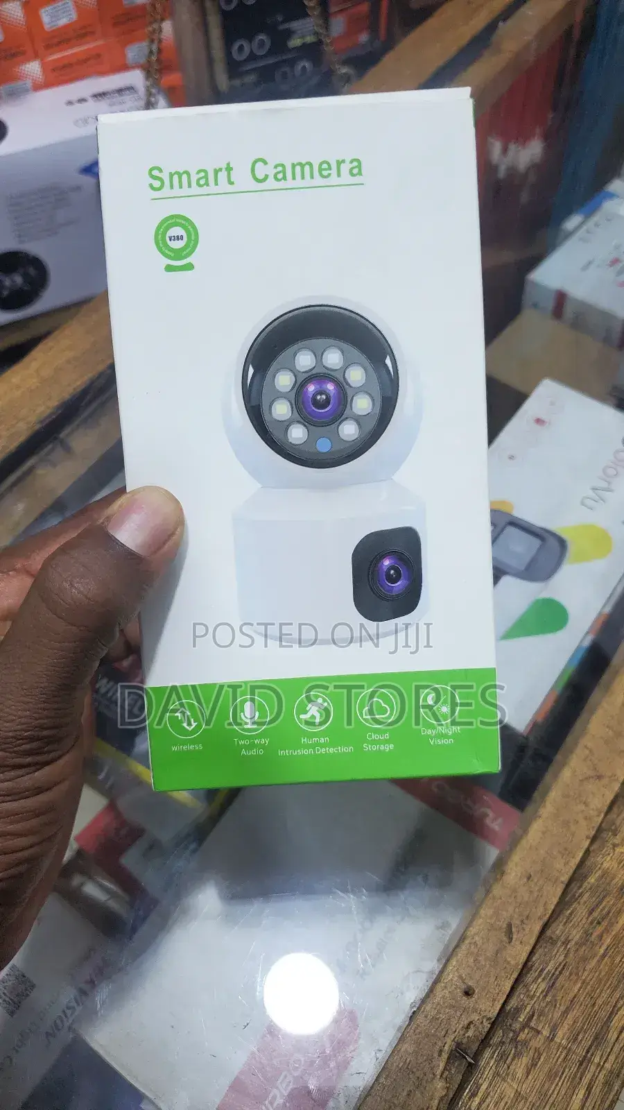 Wireless Smart Camera – 2-way Audio Human Intrusion Detectio