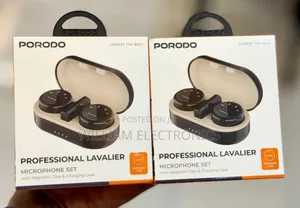 Porodo Lavalier Dual Microphones With Type-C