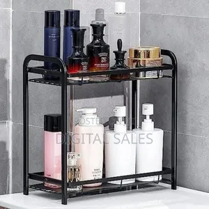 Two-tier Countertop Kitchen And Spice Organizer - Multicolor