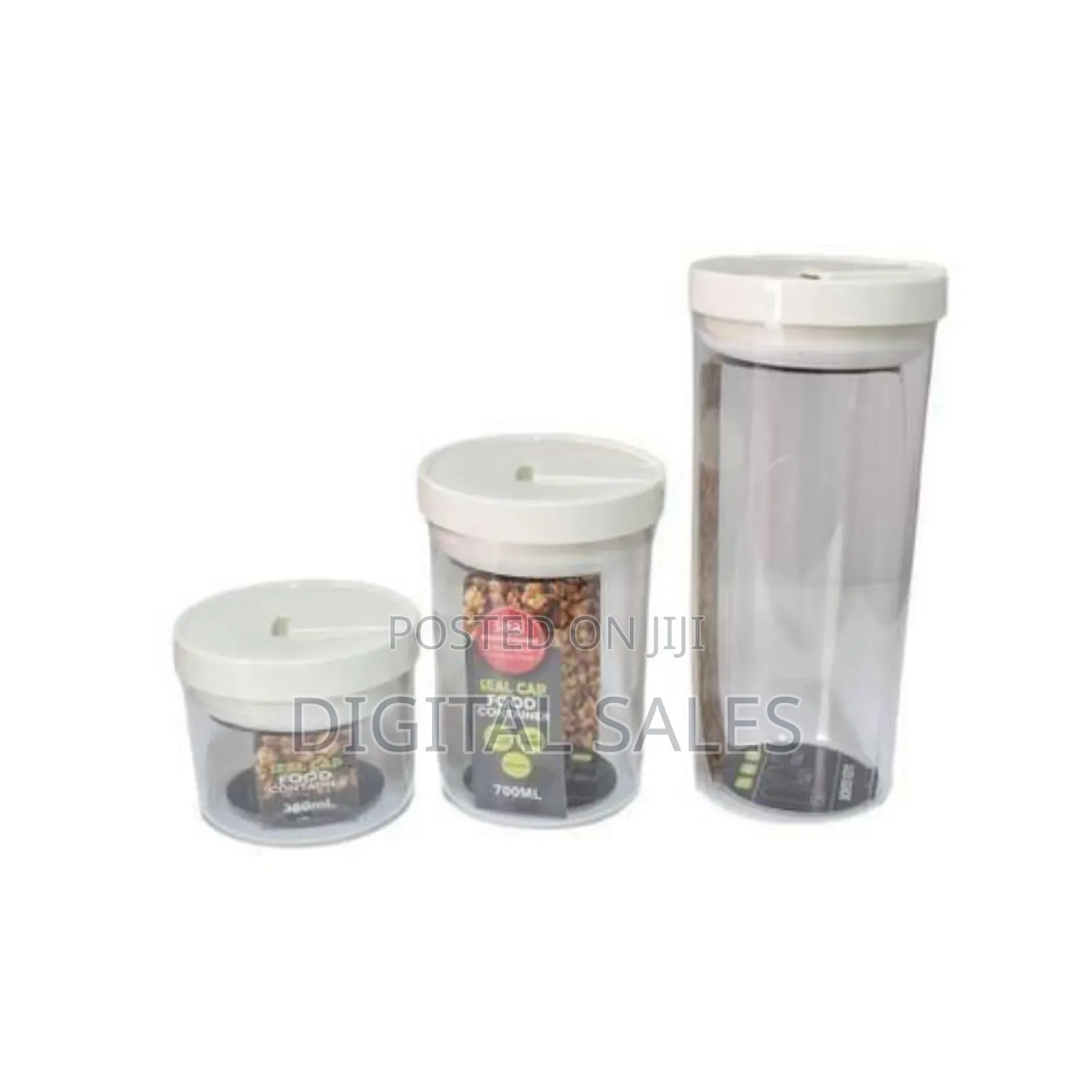 Modular Airtight Food Storage Canister Set