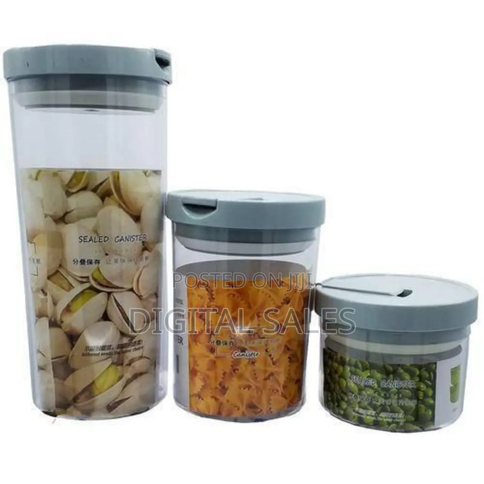 Modular Airtight Food Storage Canister Set