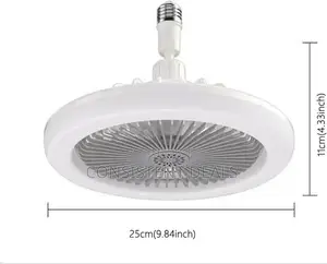 Smart Remote Control Led Fan Light