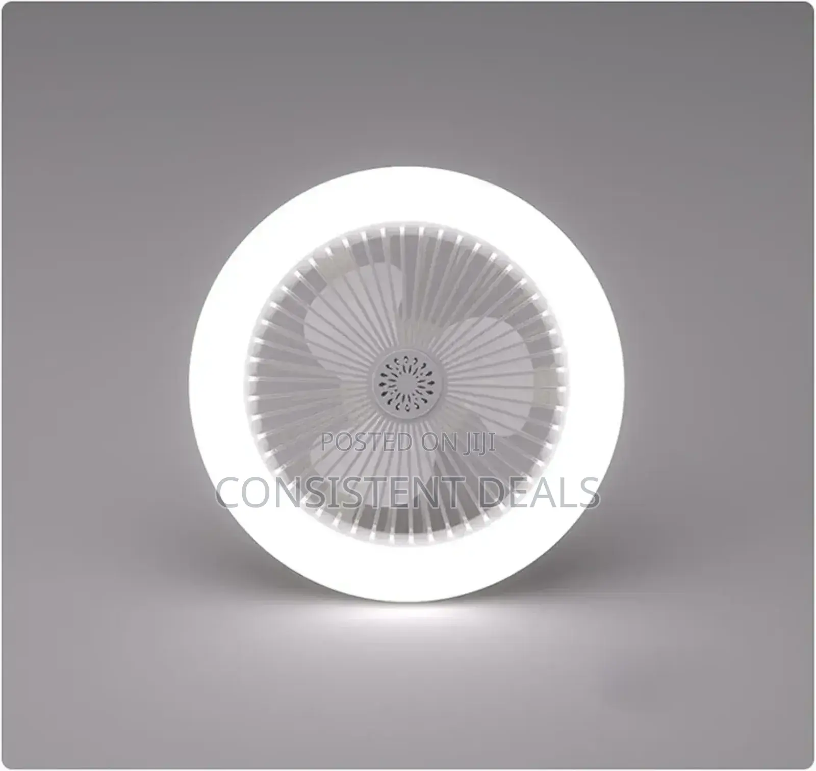 Smart Remote Control Led Fan Light