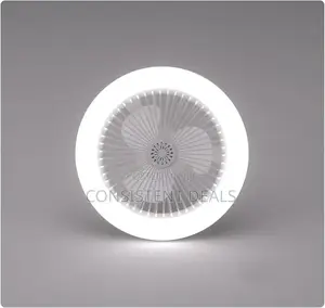 Smart Remote Control Led Fan Light
