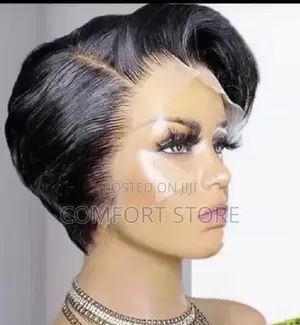 13*4 Pixie Straight Human Hair Wigs