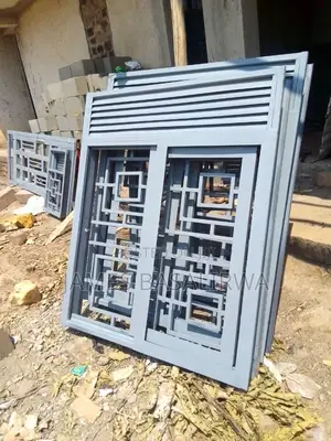 Metallic Steel Sliding Window