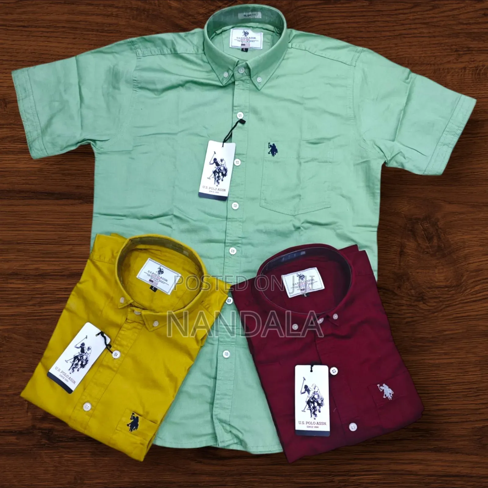 Branded Short Sleeved Shirts