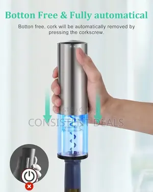 Electric  Wine Bottle  Corkscrew  Opener