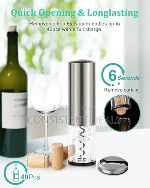 Electric  Wine Bottle  Corkscrew  Opener