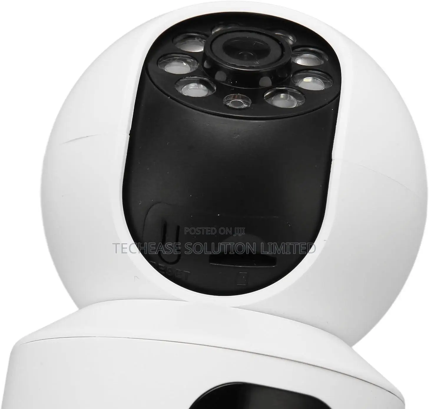 Dual-Lens Wifi Security Camera Motion Alerts, Night Vision
